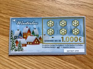 Winterlos von Lotto Niedersachsen