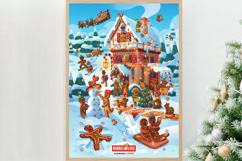 Rubbellos-Adventskalender Von Lotto Hessen Im Check - Losrubbeln.com